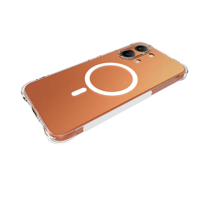 Bulk Purchasing For Xiaomi Redmi Turbo 5 Max 5G Magnetic Case TPU Anti-drop Phone Back Cover - Transparent