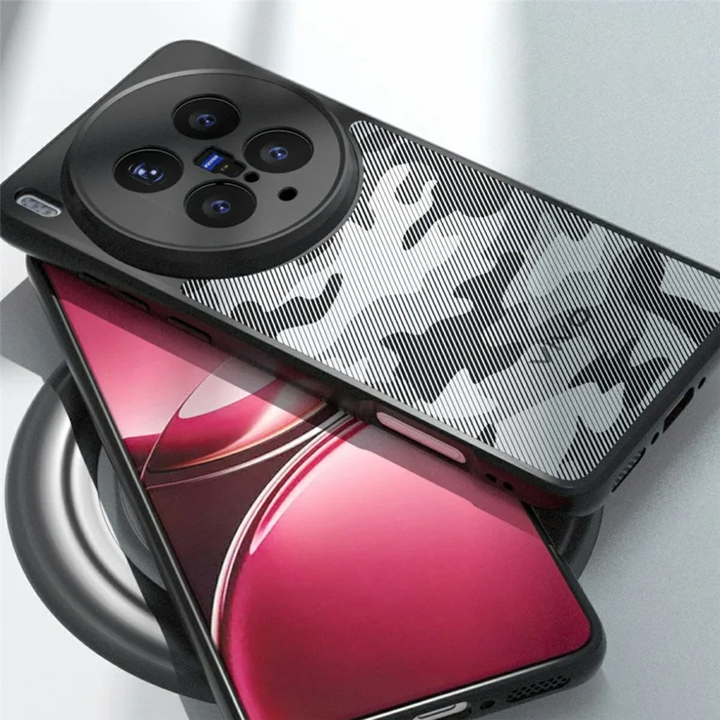 IBMRS For vivo X300 Pro 5G Case Soft TPU Frame Hard PC Back Anti-Fall Phone Cover - Artistic Camouflage