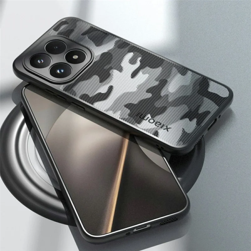 IBMRS For Xiaomi 15T Case Soft TPU Frame Hard PC Back Anti-Fall Phone Cover - Artistic Camouflage