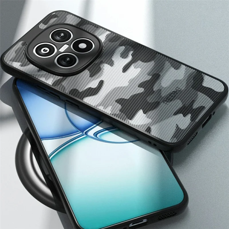 IBMRS For Xiaomi Redmi Note 15 Pro 4G (Global) Case Soft TPU Frame Hard PC Back Anti-Fall Phone Cover - Artistic Camouflage