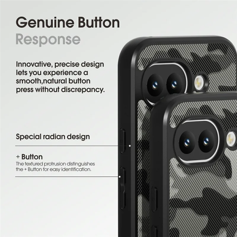 IBMRS For Google Pixel 10a Case Soft TPU Frame Hard PC Back Anti-Fall Phone Cover - Artistic Camouflage