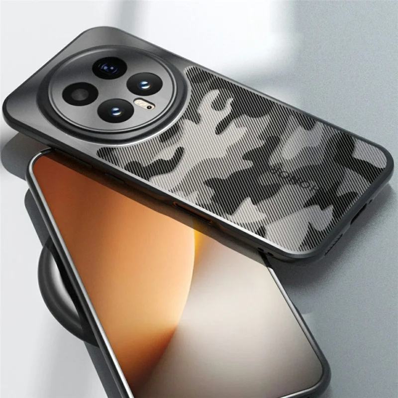 IBMRS For Honor Magic8 Pro 5G Case Soft TPU Frame Hard PC Back Anti-Fall Phone Cover - Artistic Camouflage