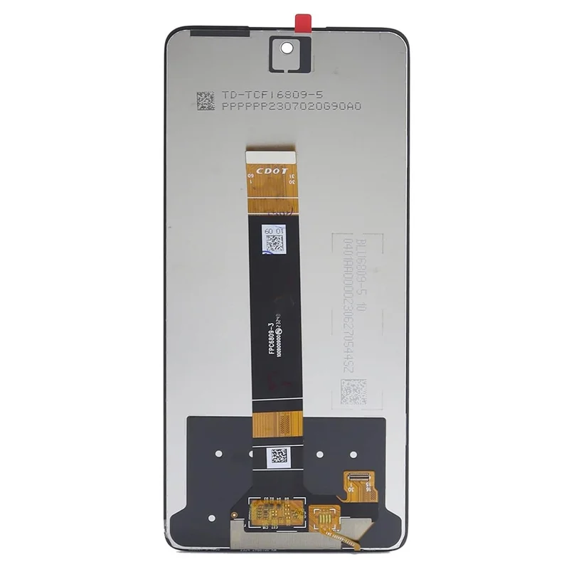 For TCL 40 NxtPaper 4G T612B Grade C LCD-skærm og digitizer-samling erstatningsdel, blank skærm (uden logo)