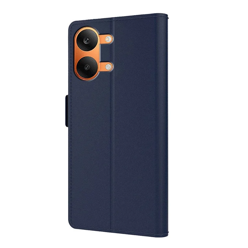 For Xiaomi Redmi Turbo 5 Max 5G Case PU+TPU Magnetic Flip Phone Cover with Stand - Blue