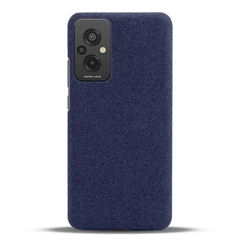 Pour Xiaomi Redmi 11 Prime 4G Shock-absorption Mobile Phone Case Shell Color Couleur Hard pc + Couverce Téléphon - Bleu