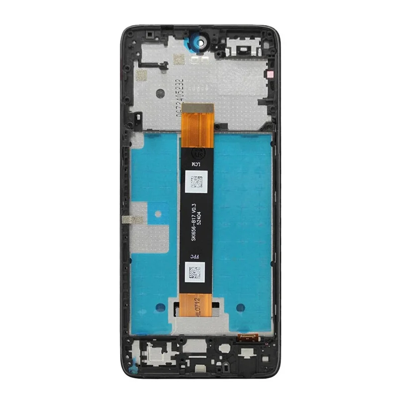 For TCL 50 XE 5G T614SP T614D Grade C LCD Screen and Digitizer Assembly + Frame Part (Without Logo)