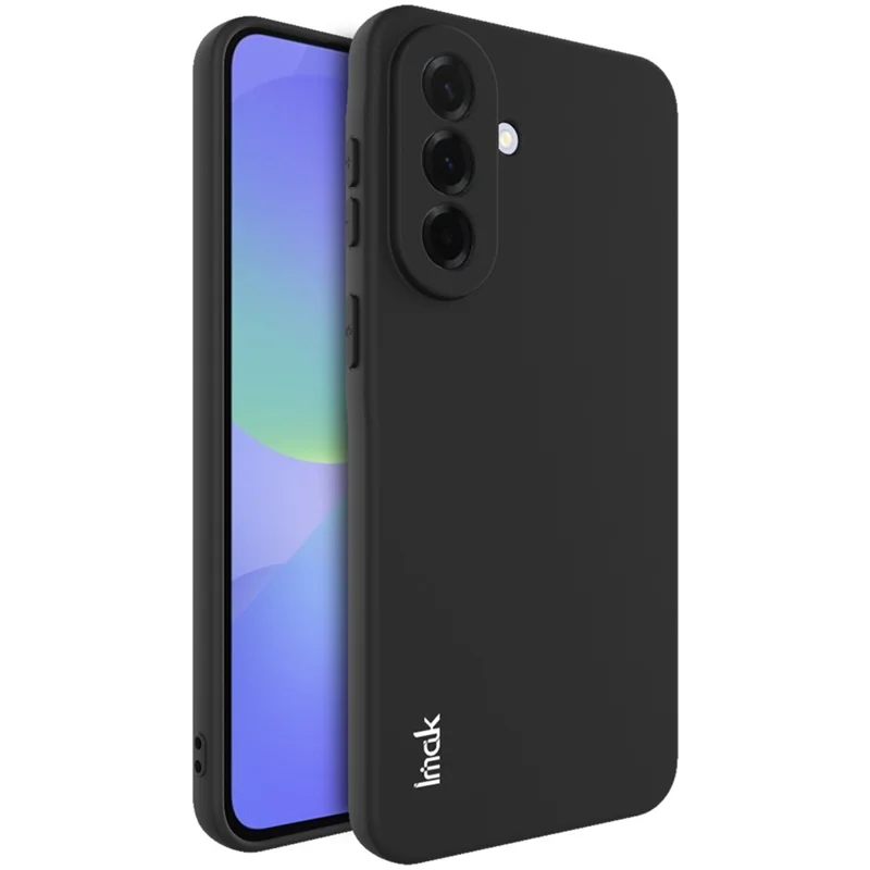 IMAK UC-3 Series for Samsung Galaxy A57 5G Case Matte Anti Fingerprint Soft TPU Cover - Black