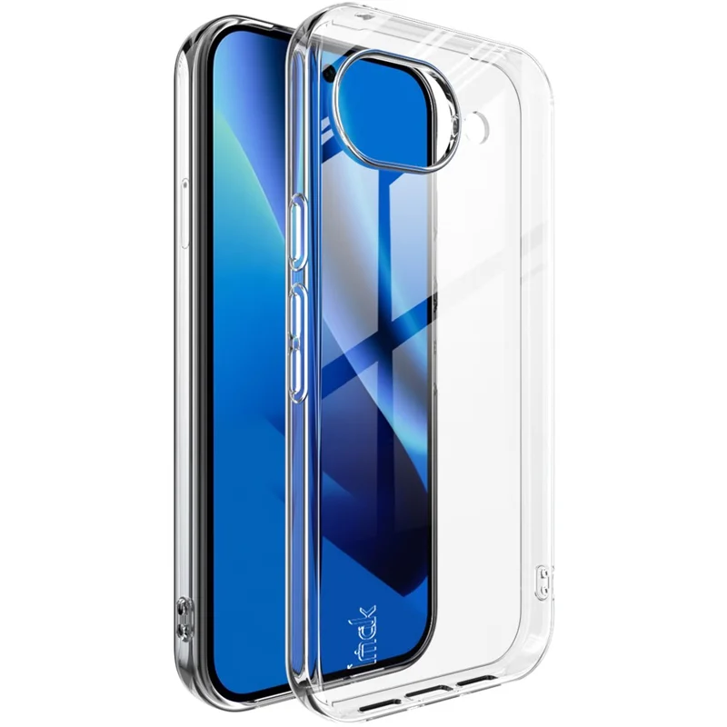 IMAK UX-10 Series For Google Pixel 10a Phone Case Soft TPU Mobile Back Cover - Transparent