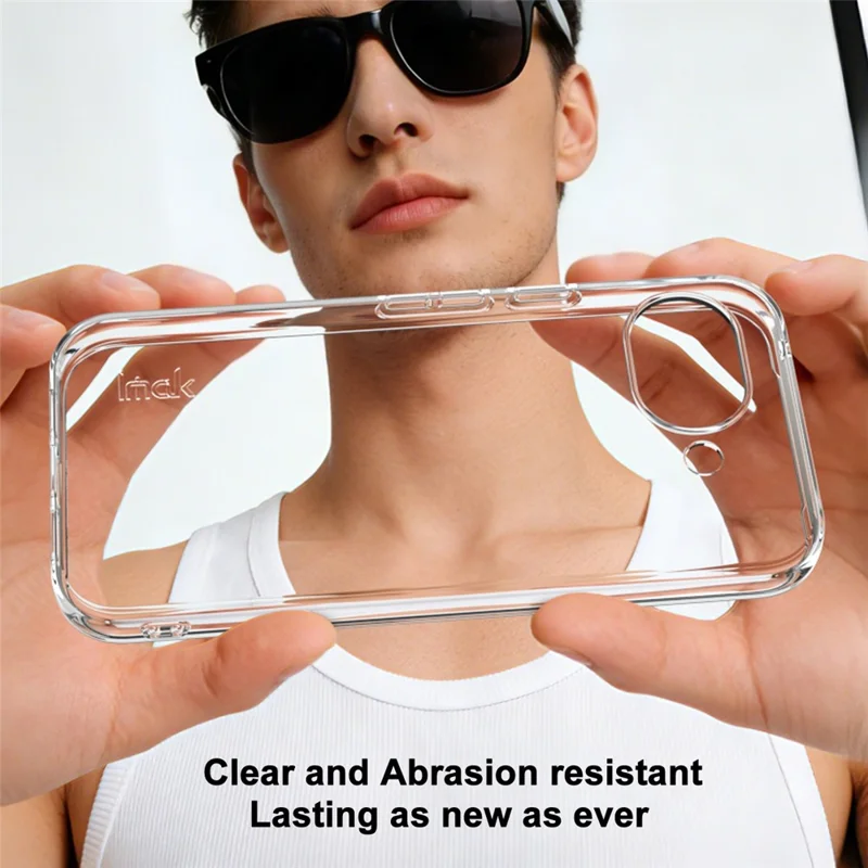 IMAK UX-10 Series For Google Pixel 10a Phone Case Soft TPU Mobile Back Cover - Transparent