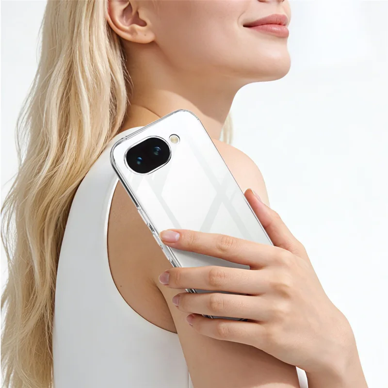 IMAK UX-10 Series For Google Pixel 10a Phone Case Soft TPU Mobile Back Cover - Transparent