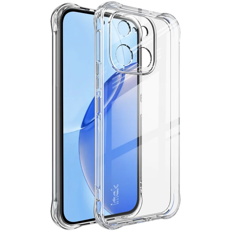 IMAK For Realme 16 Pro 5G Case TPU Phone Cover Airbag Shockproof Protection - Transparent
