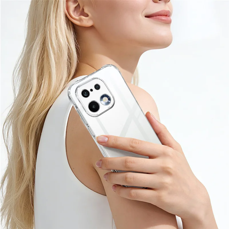 IMAK For Realme 16 Pro 5G Case TPU Phone Cover Airbag Shockproof Protection - Transparent