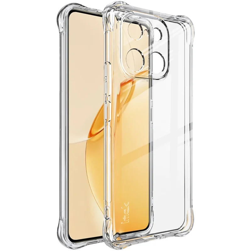 IMAK For Realme 16 Pro+ 5G Case TPU Phone Cover Airbag Shockproof Protection - Transparent