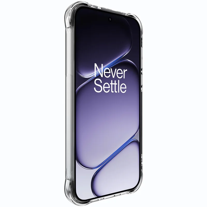 IMAK For OnePlus Turbo 6 5G Case TPU Phone Cover Airbag Shockproof Protection - Transparent