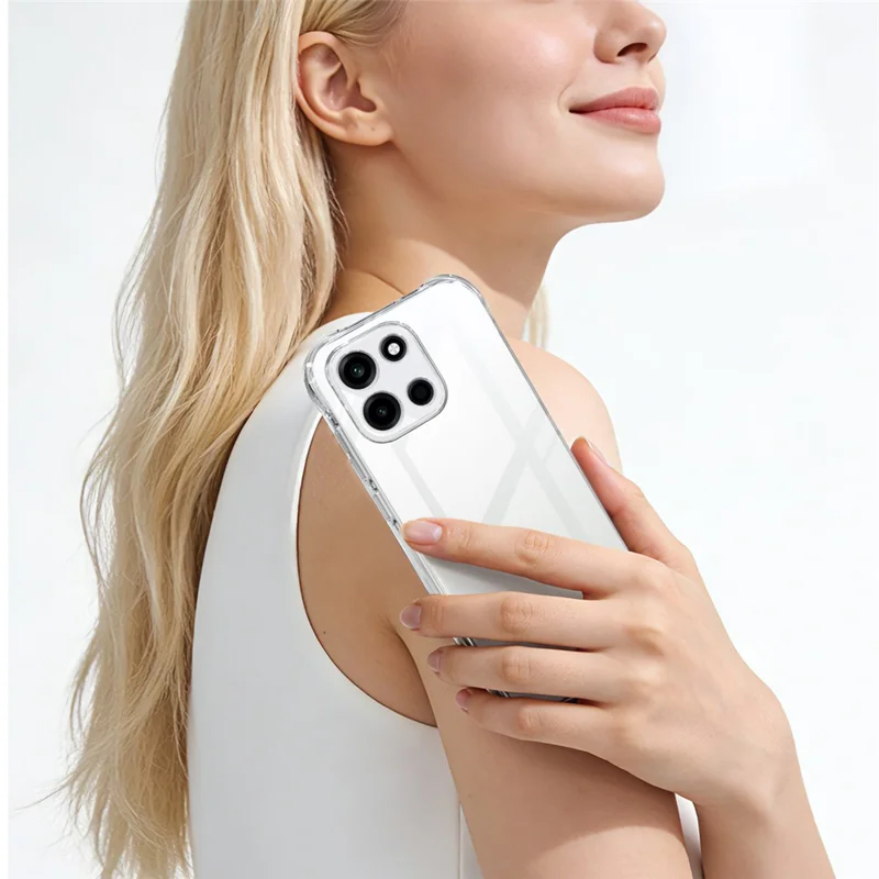 IMAK For OnePlus Turbo 6 5G Case TPU Phone Cover Airbag Shockproof Protection - Transparent