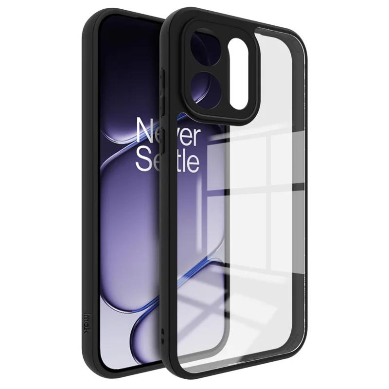 IMAK UX-9A Series For OnePlus Turbo 6 5G Case TPU PC Phone Cover Reinforced Corners - Transparent