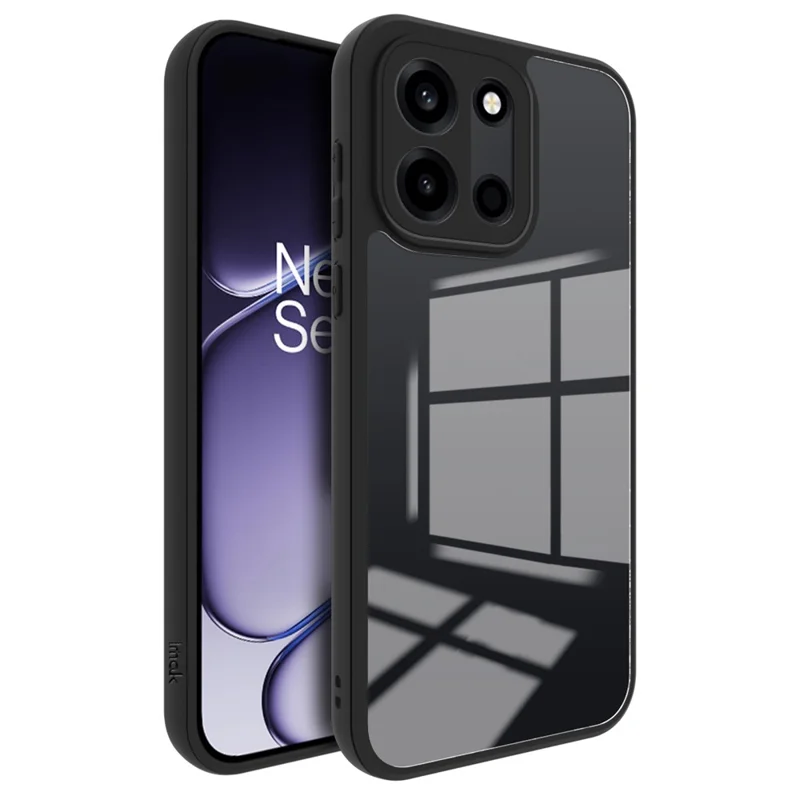 IMAK UX-9A Series For OnePlus Turbo 6 5G Case TPU PC Phone Cover Reinforced Corners - Transparent