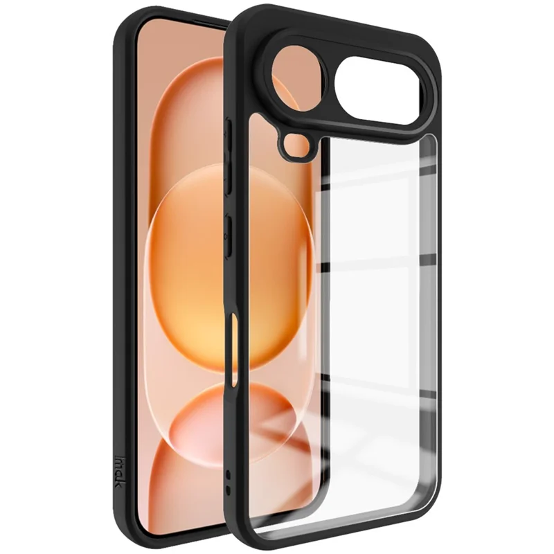 IMAK UX-9A Series For Honor Magic8 Pro Air 5G Case TPU PC Phone Cover Reinforced Corners - Transparent