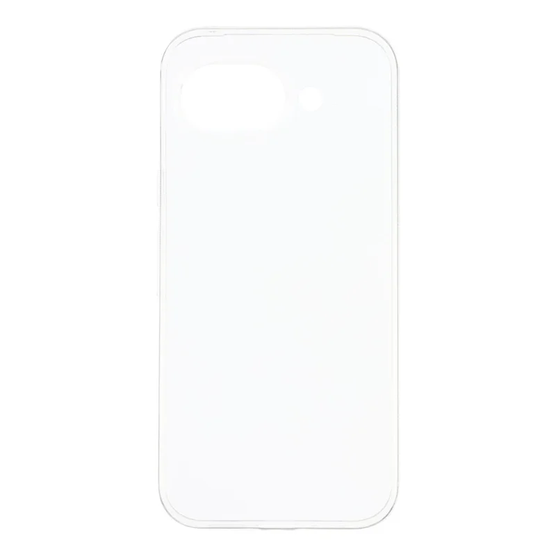 For Google Pixel 10a Case Slim Fit Transparent Soft TPU Phone Cover - Transparent