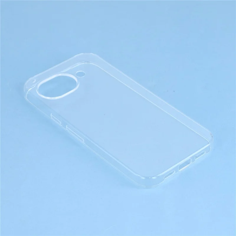 For Google Pixel 10a Case Slim Fit Transparent Soft TPU Phone Cover - Transparent