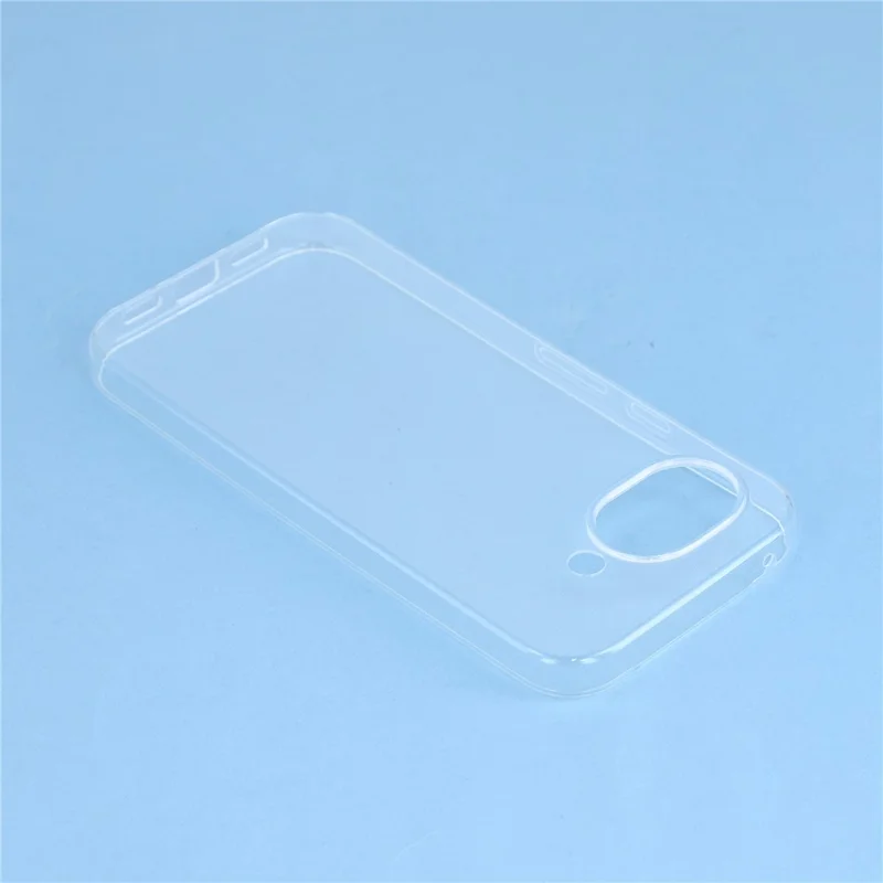 For Google Pixel 10a Case Slim Fit Transparent Soft TPU Phone Cover - Transparent