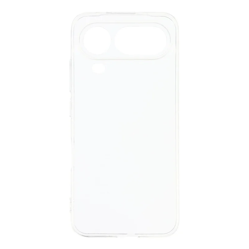 For Honor Magic8 Pro Air 5G Back Cover Ultra Thin Flexible TPU Clear Phone Case - Transparent