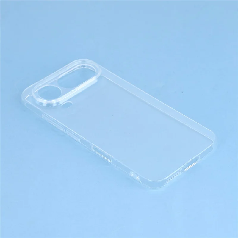 For Honor Magic8 Pro Air 5G Back Cover Ultra Thin Flexible TPU Clear Phone Case - Transparent