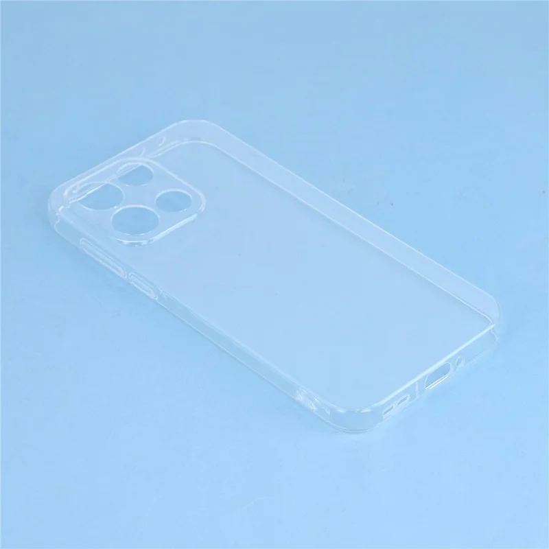 For OnePlus Turbo 6 5G Back Cover Ultra Thin Flexible TPU Clear Phone Case - Transparent