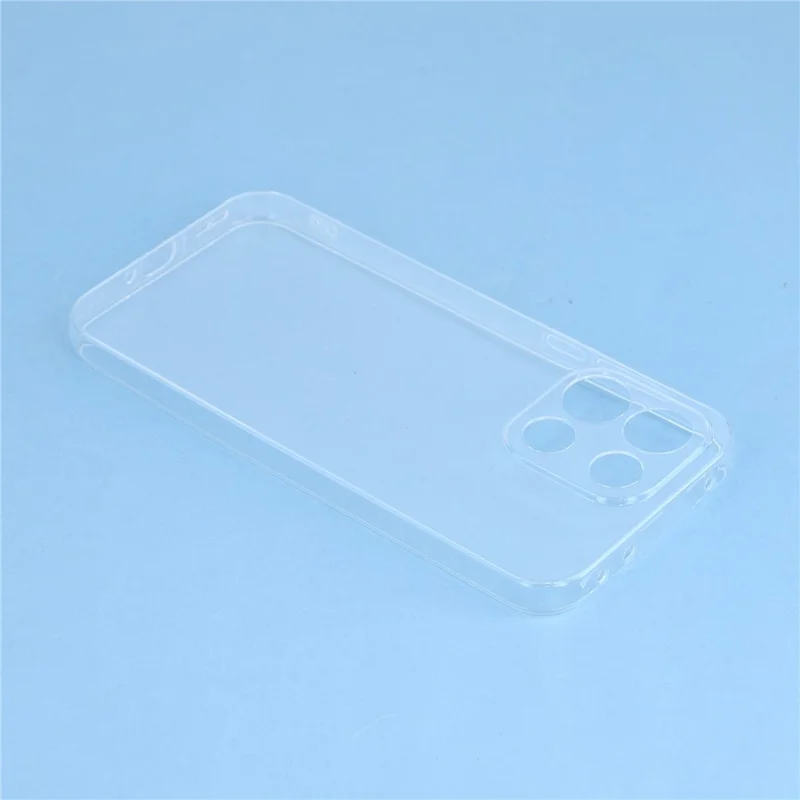 For OnePlus Turbo 6 5G Back Cover Ultra Thin Flexible TPU Clear Phone Case - Transparent