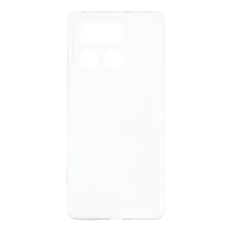 For Realme 16 Pro+ 5G Back Cover Ultra Thin Flexible TPU Clear Phone Case - Transparent