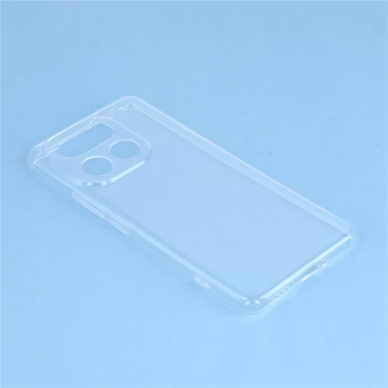 For Realme 16 Pro+ 5G Back Cover Ultra Thin Flexible TPU Clear Phone Case - Transparent