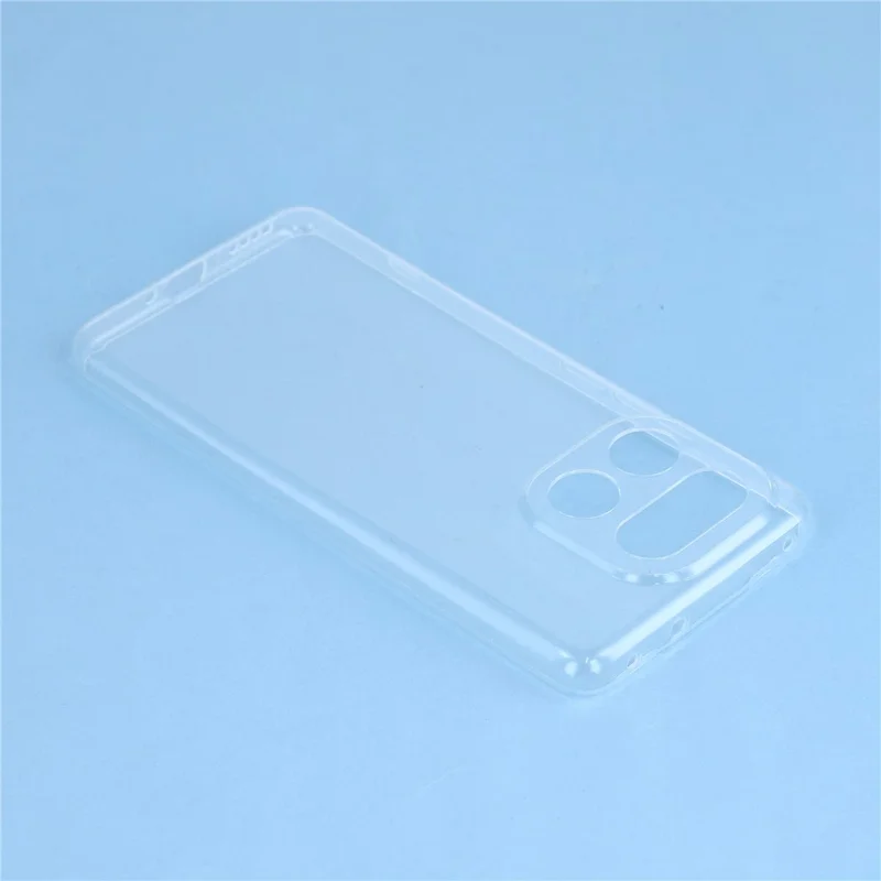 For Realme 16 Pro+ 5G Back Cover Ultra Thin Flexible TPU Clear Phone Case - Transparent