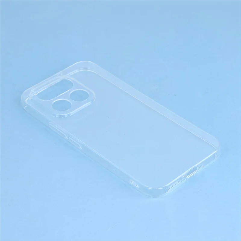 For Realme 16 Pro 5G Back Cover Ultra Thin Flexible TPU Clear Phone Case - Transparent