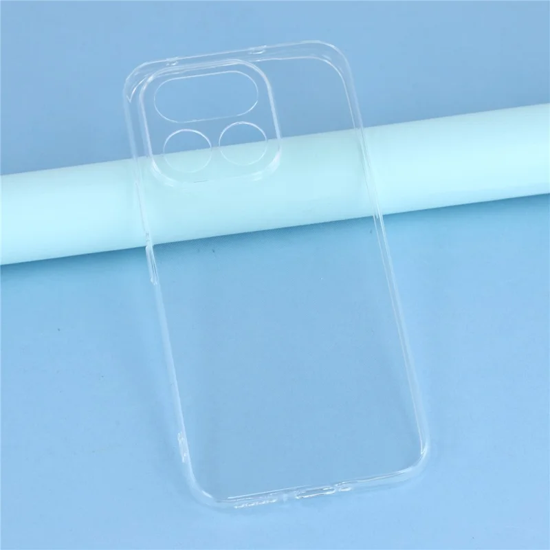 For Realme 16 Pro 5G Back Cover Ultra Thin Flexible TPU Clear Phone Case - Transparent