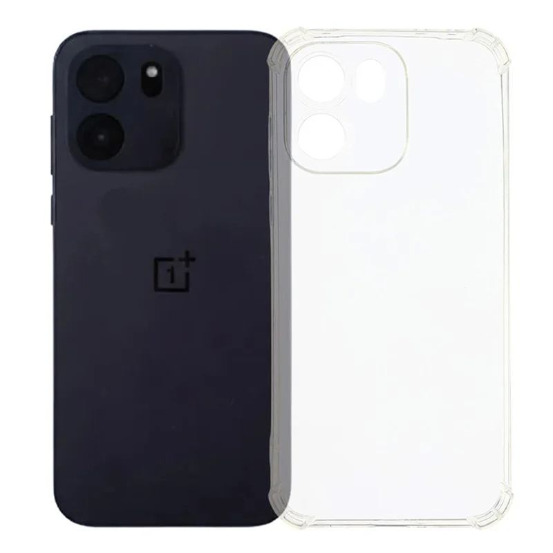 For OnePlus Turbo 6V 5G TPU Case Reinforced Corners Drop-proof Phone Cover - Transparent