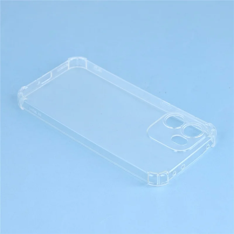 For OnePlus Turbo 6V 5G TPU Case Reinforced Corners Drop-proof Phone Cover - Transparent