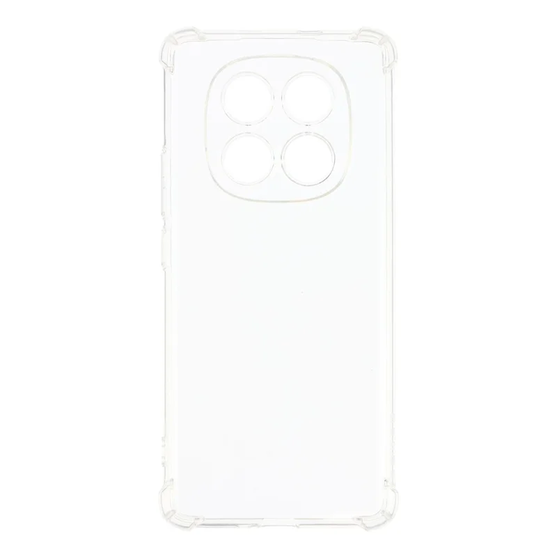 For Xiaomi Redmi Note 15 4G (Global) TPU Case Reinforced Corners Drop-proof Phone Cover - Transparent