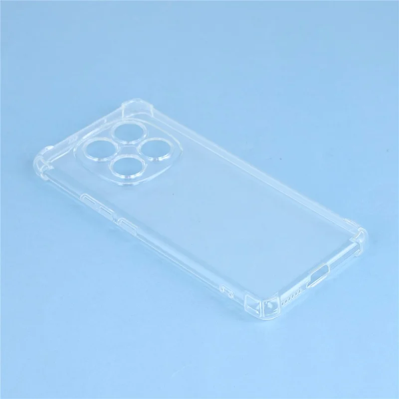 For Xiaomi Redmi Note 15 4G (Global) TPU Case Reinforced Corners Drop-proof Phone Cover - Transparent