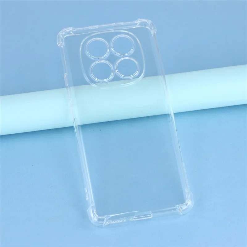 For Xiaomi Redmi Note 15 4G (Global) TPU Case Reinforced Corners Drop-proof Phone Cover - Transparent