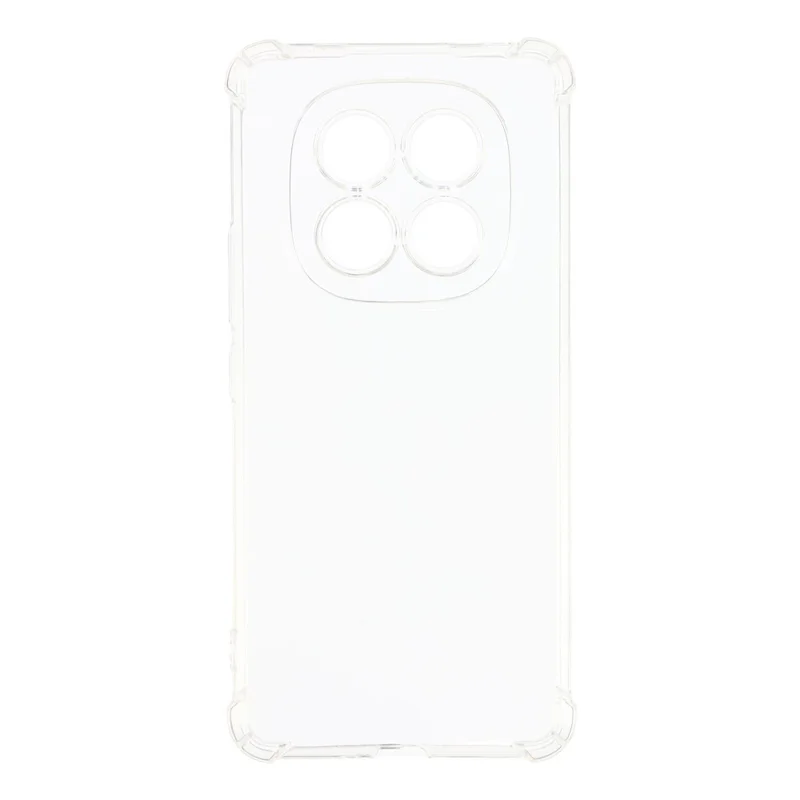 For Xiaomi Redmi Note 15 Pro 4G (Global) TPU Case Reinforced Corners Drop-proof Phone Cover - Transparent