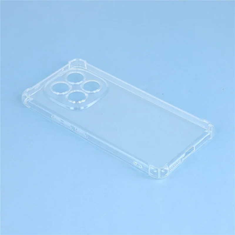 For Xiaomi Redmi Note 15 Pro 4G (Global) TPU Case Reinforced Corners Drop-proof Phone Cover - Transparent