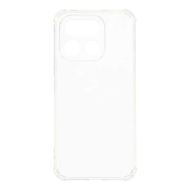 For Realme 16 Pro 5G TPU Case Reinforced Corners Drop-proof Phone Cover - Transparent
