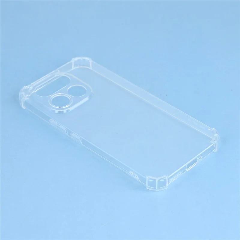 For Realme 16 Pro 5G TPU Case Reinforced Corners Drop-proof Phone Cover - Transparent