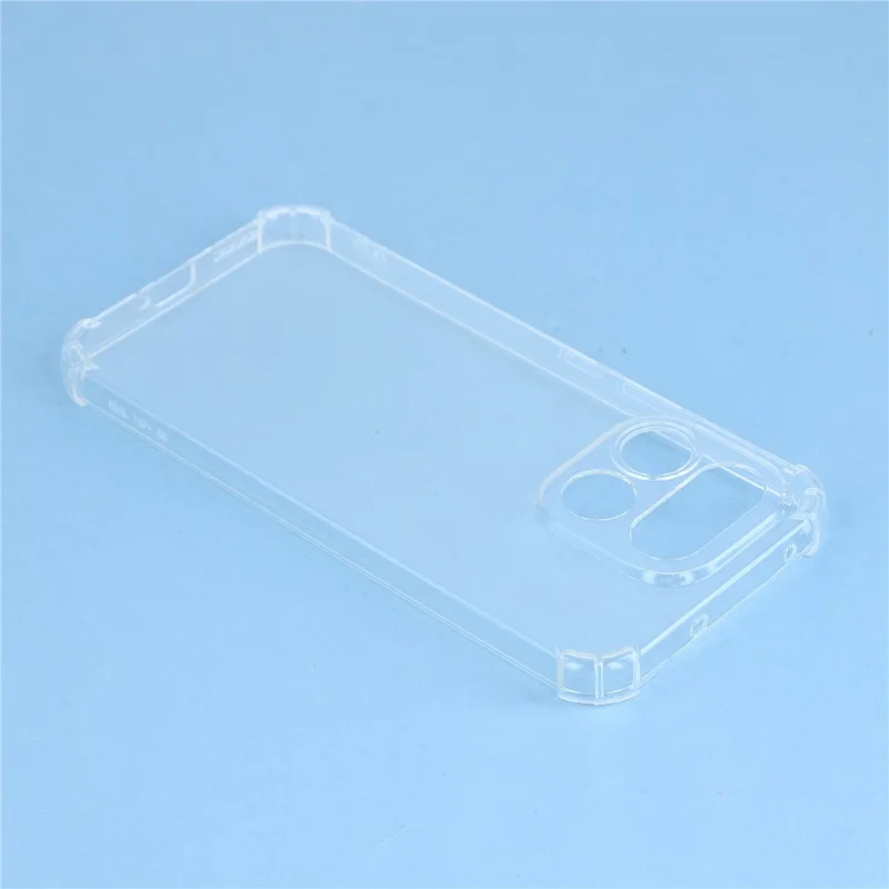 For Realme 16 Pro 5G TPU Case Reinforced Corners Drop-proof Phone Cover - Transparent