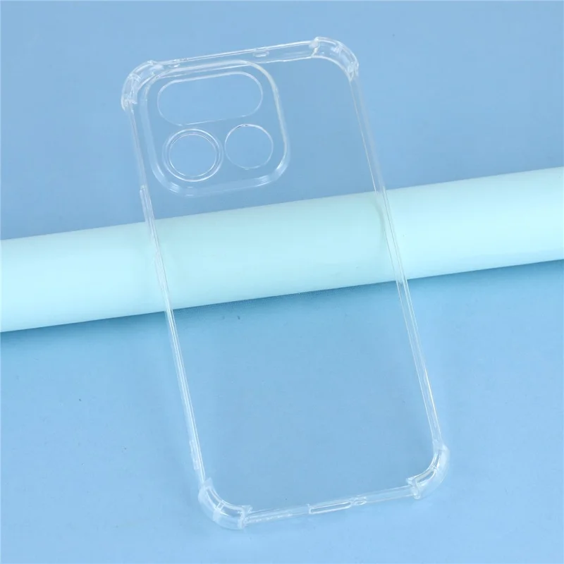 For Realme 16 Pro 5G TPU Case Reinforced Corners Drop-proof Phone Cover - Transparent