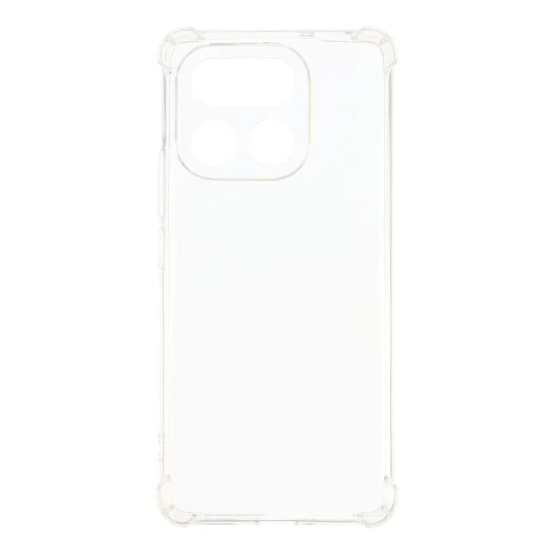 For Realme 16 Pro+ 5G TPU Case Reinforced Corners Drop-proof Phone Cover - Transparent