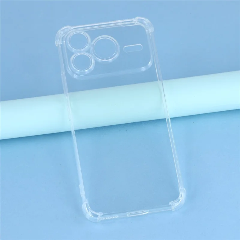 For Honor Power2 5G TPU Case Reinforced Corners Drop-proof Phone Cover - Transparent