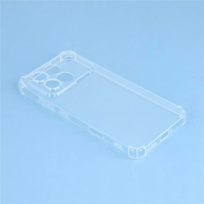For Honor Win 5G TPU Case Reinforced Corners Drop-proof Phone Cover - Transparent