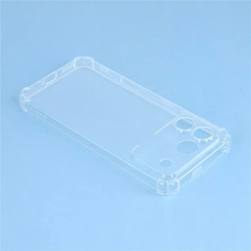For Honor Win RT 5G TPU Case Reinforced Corners Drop-proof Phone Cover - Transparent