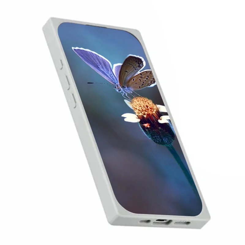 WAKCAS For iPhone 17 Pro Magnetic Case Matte Electroplated TPU Square Phone Cover Compatible with MagSafe - Silver